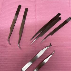 7 lash tweezers